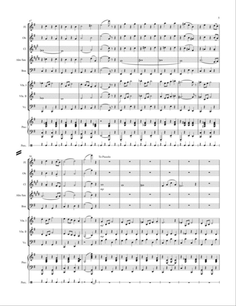 Untitled Chamber Orchestra scores gallery preview page 5
