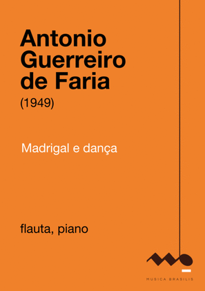 Book cover for Madrigal e dança