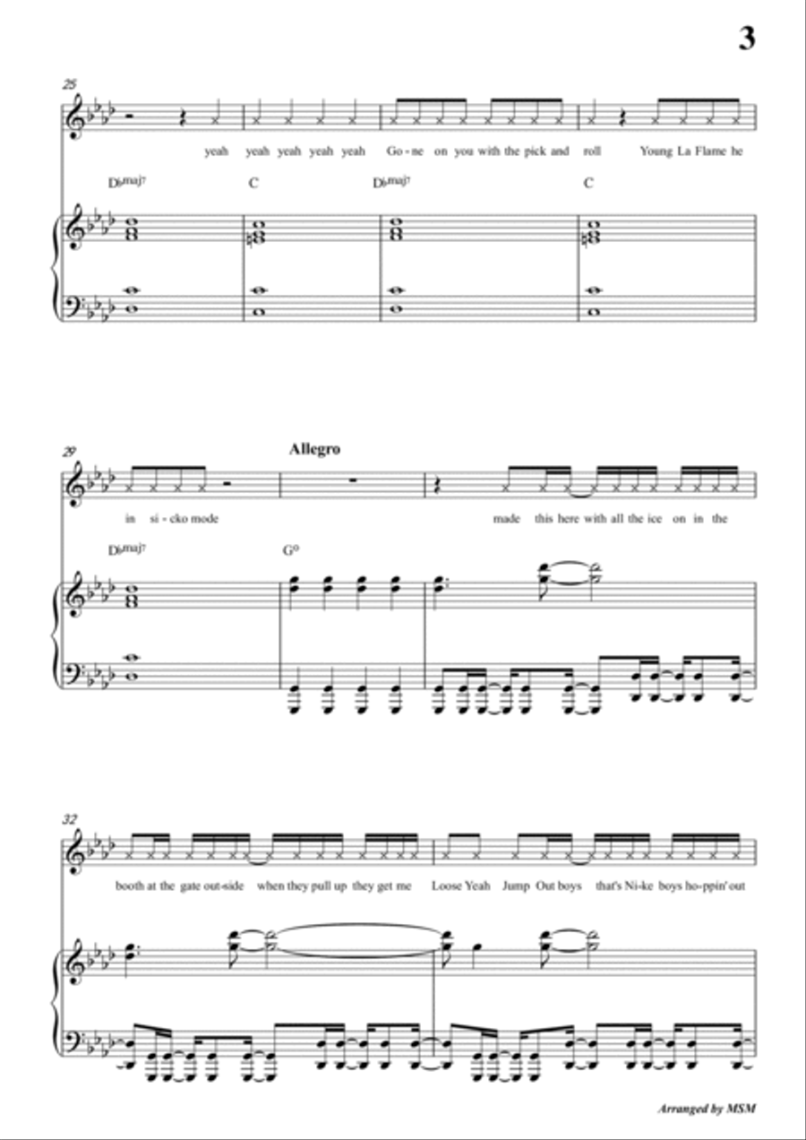 Travis Scott Voice scores gallery preview page 5