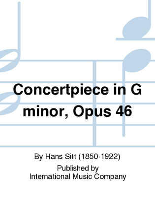 Book cover for Concertpiece In G Minor, Opus 46