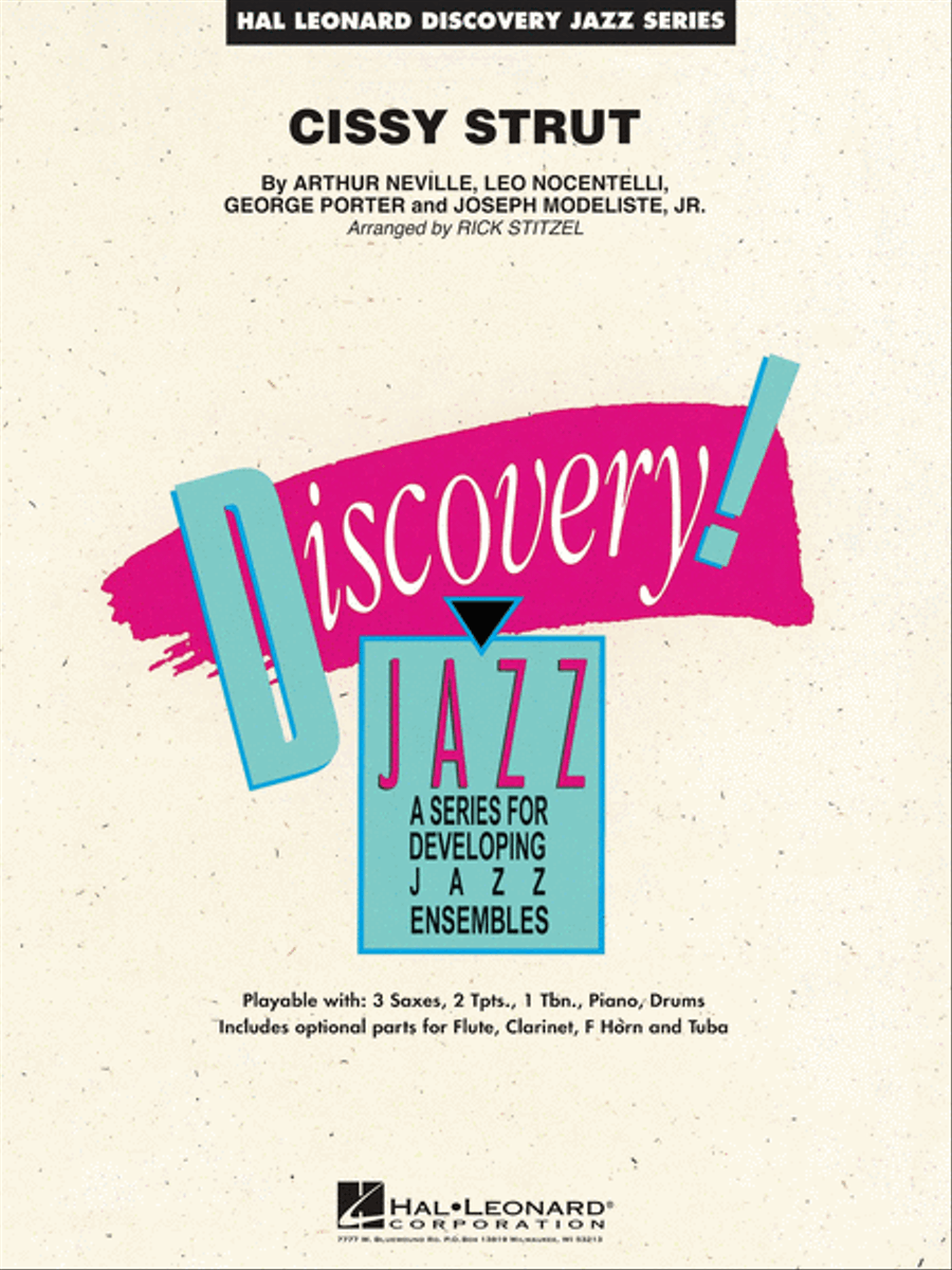 Cissy Strut Jazz Ensemble scores gallery preview page 1