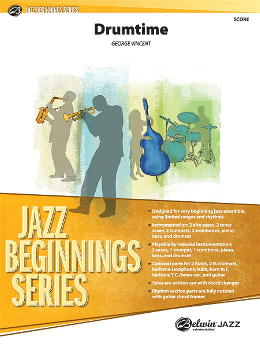 Drumtime Jazz Ensemble scores gallery preview page 1