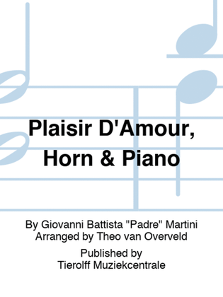 Plaisir D'Amour, Horn & Piano