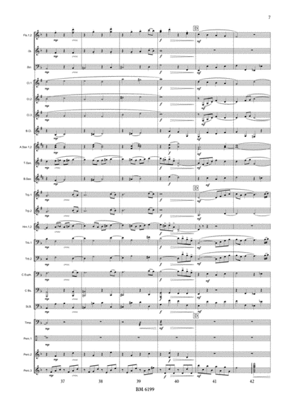 Air from Orchestral Suite No.3 BWV 1068 for Wind Band image number null