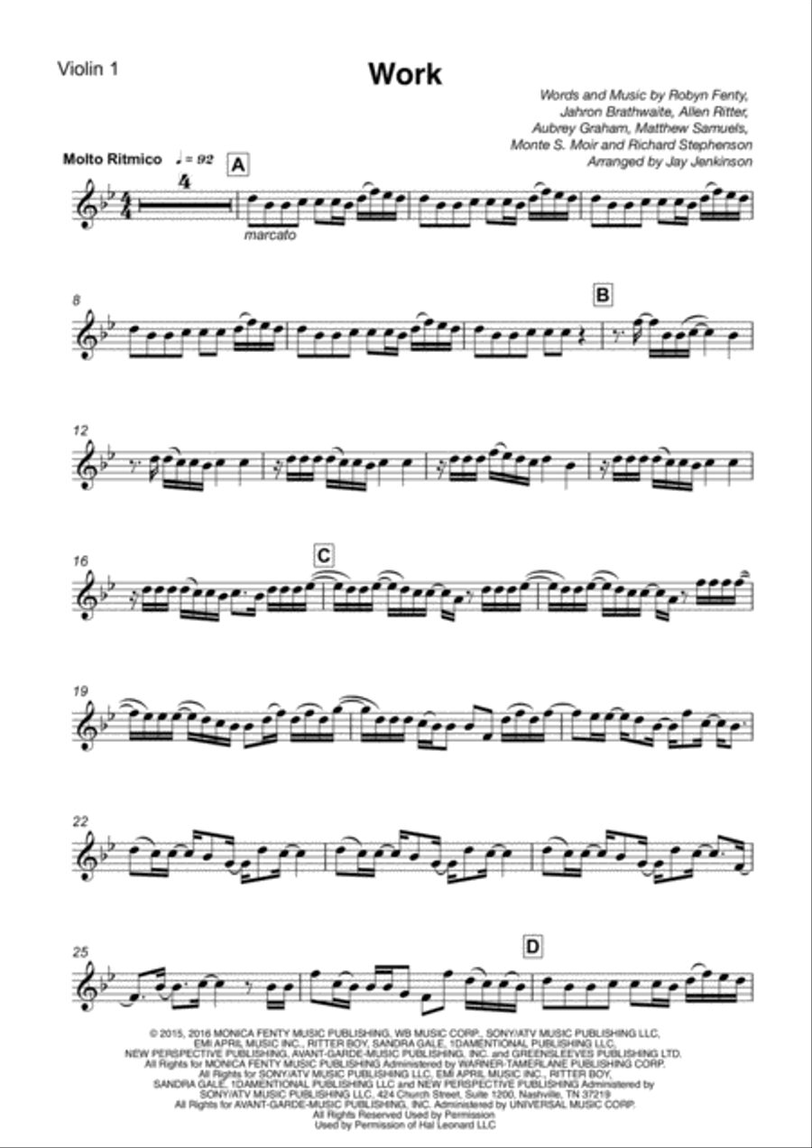 Work String Quartet scores gallery preview page 2