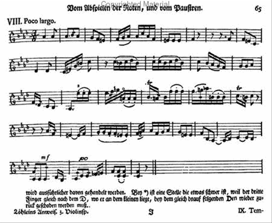 Methods & Treatises Violin - Volume 3 - Germany-Austria - 1600-1800 Violin scores gallery preview page 3