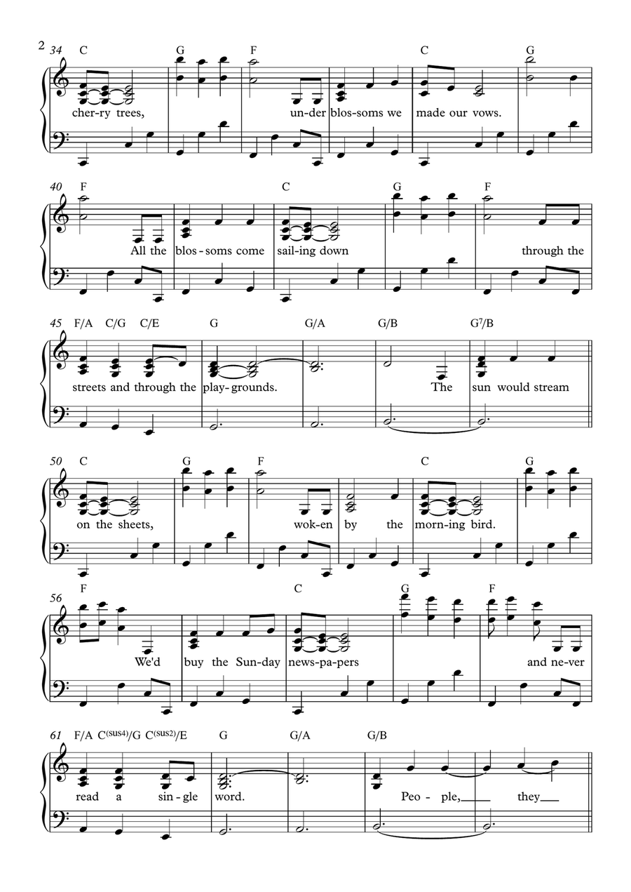 People Ain't No Good People Ain't No Good Piano Solo scores gallery preview page 2