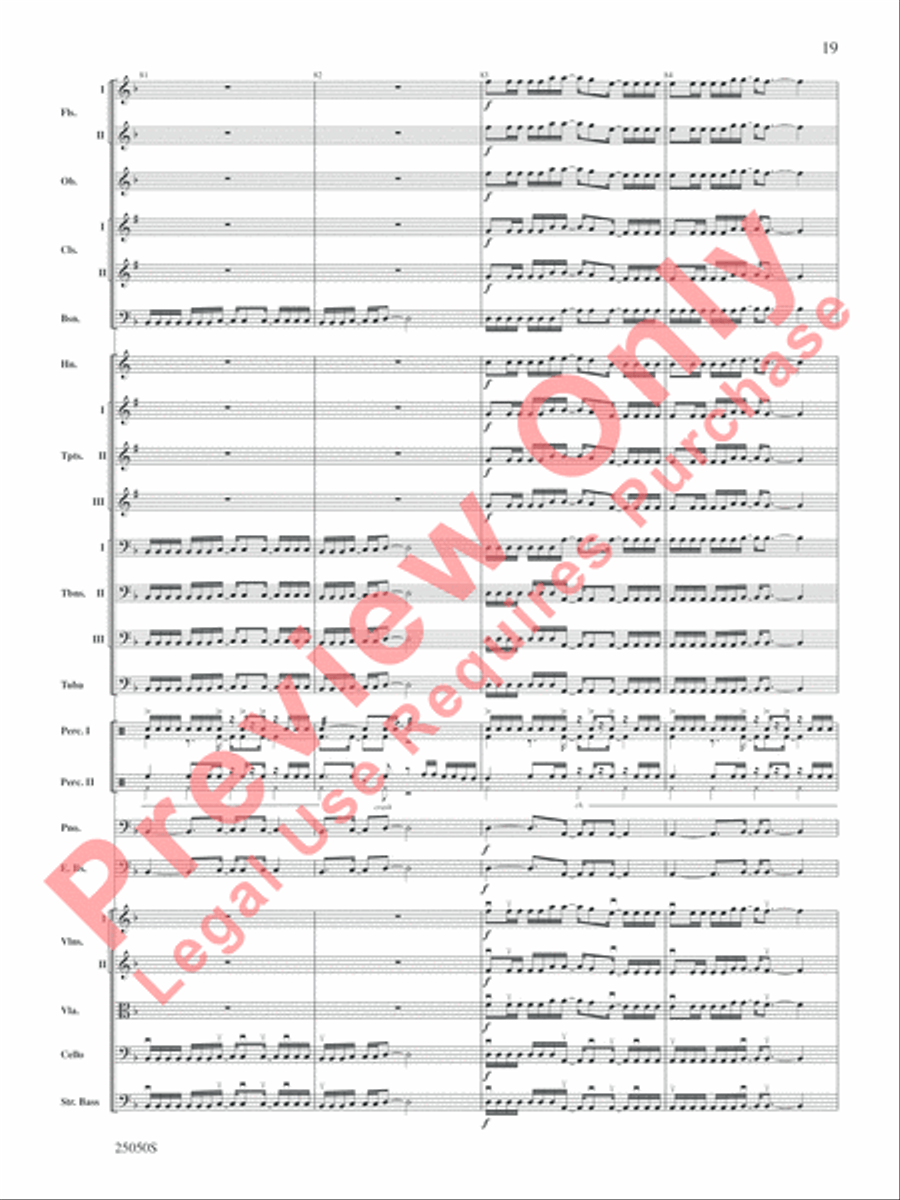 The Children of Sanchez The Children of Sanchez Full Orchestra scores gallery preview page 20