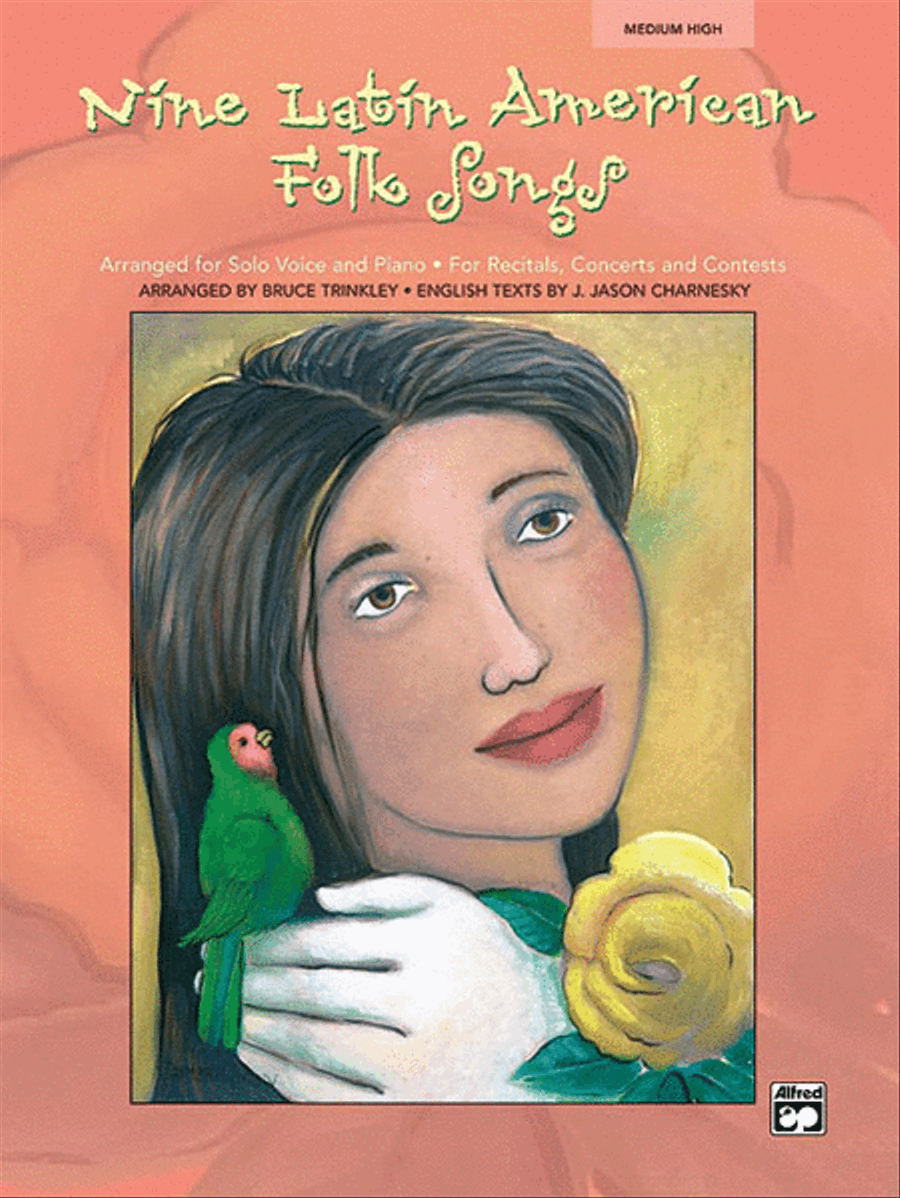 Nine Latin American Folk Songs Medium-High Voice scores gallery preview page 1