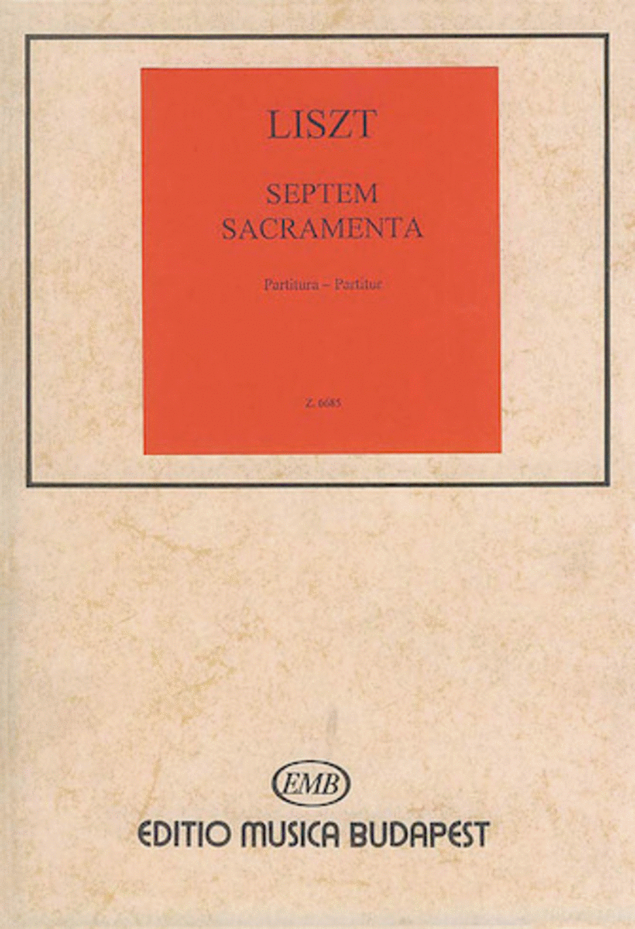Septem Sacramenta Choir scores gallery preview page 1