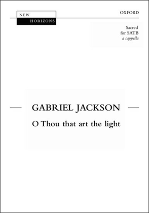 Book cover for O thou that art the light