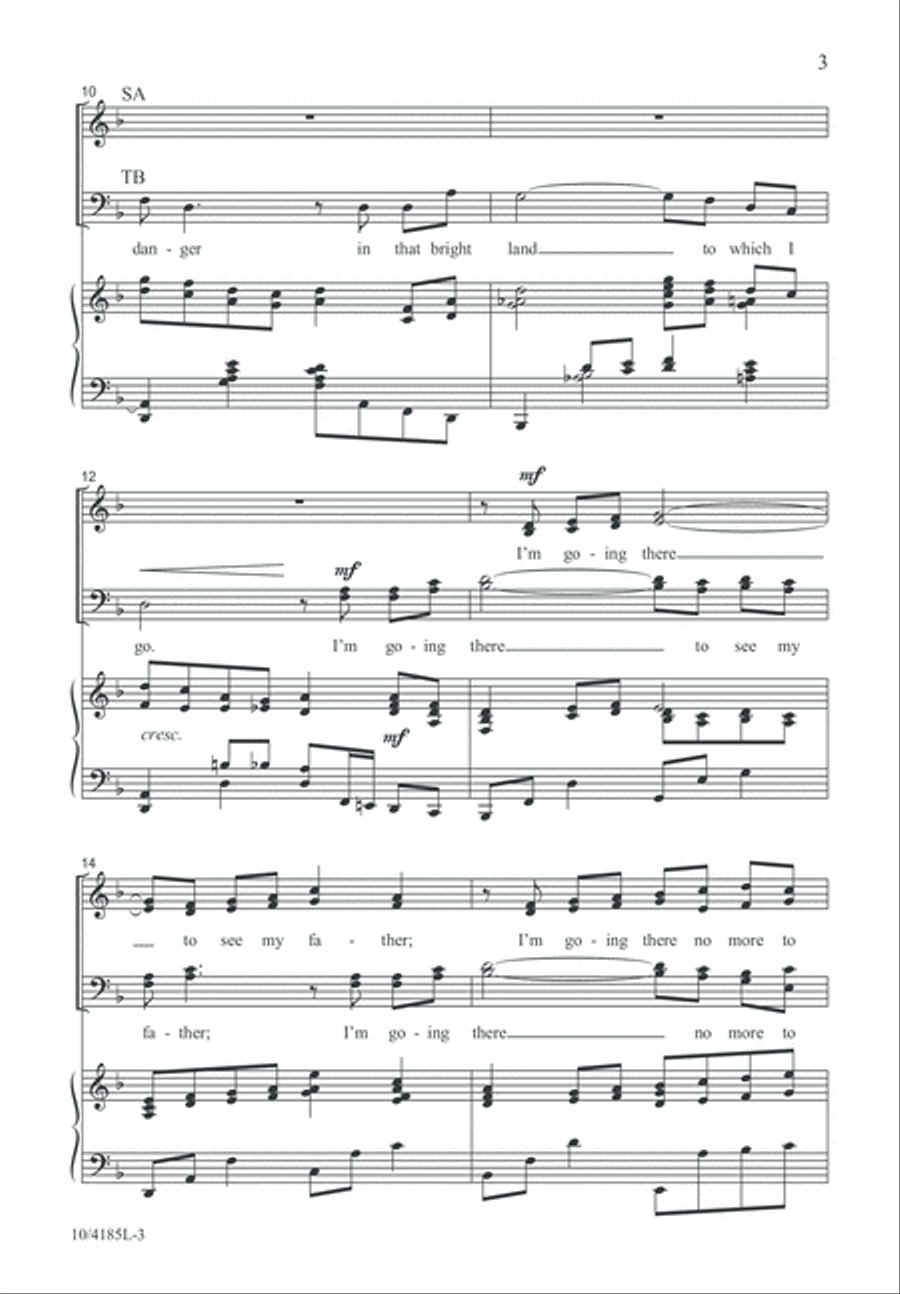 Wayfaring Stranger 4-Part scores gallery preview page 4