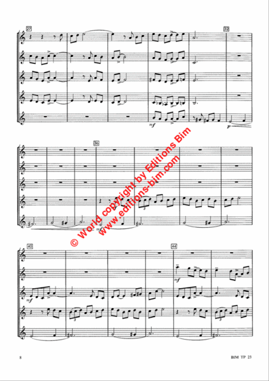 5 Steps to the Answer Trumpet scores gallery preview page 6