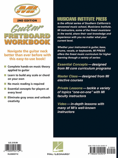 Guitar Fretboard Workbook – 2nd Edition
