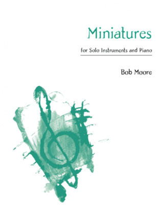 Miniatures for Solo Instrument and Piano