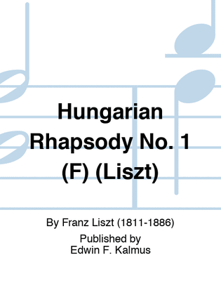 Hungarian Rhapsody No. 1 (F) (Liszt)