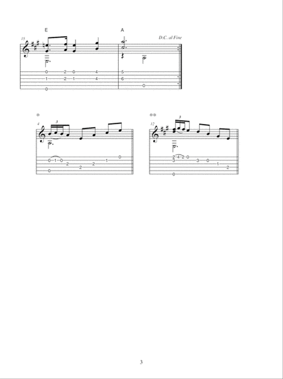 Fingerstyle Classics Made Easy Fingerpicking Guitar scores gallery preview page 4