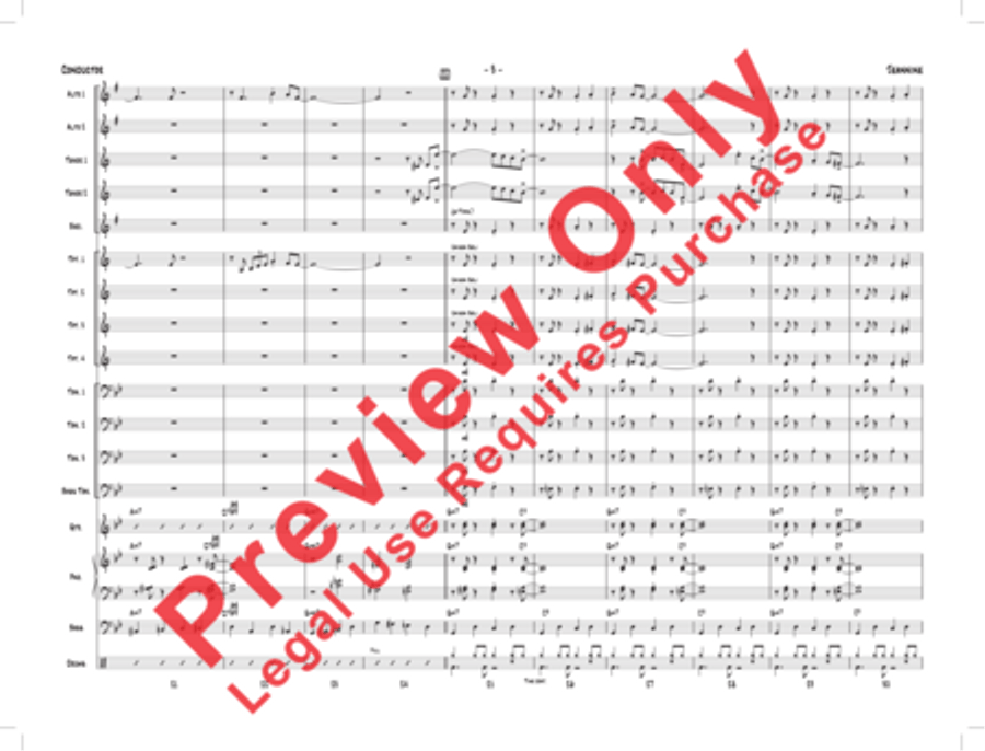 Jeannine Jeannine Jazz Ensemble scores gallery preview page 6
