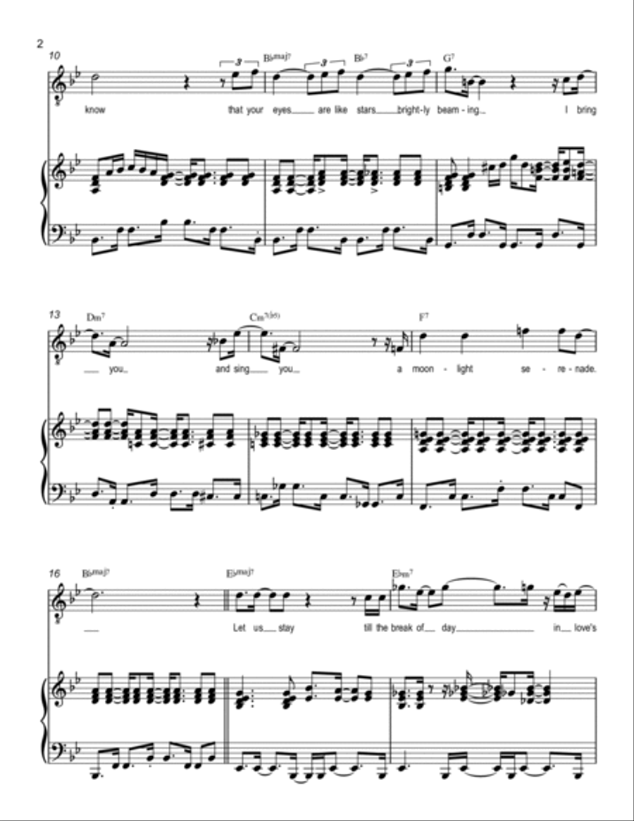 Moonlight Serenade Voice scores gallery preview page 2