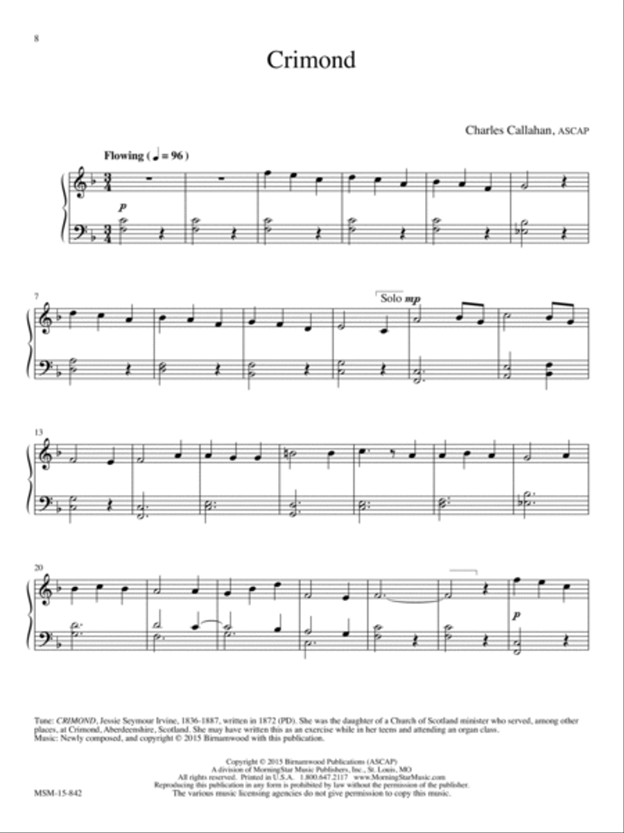 Celtic Collection: 12 Piano Meditations on Celtic Melodies Piano Solo scores gallery preview page 5