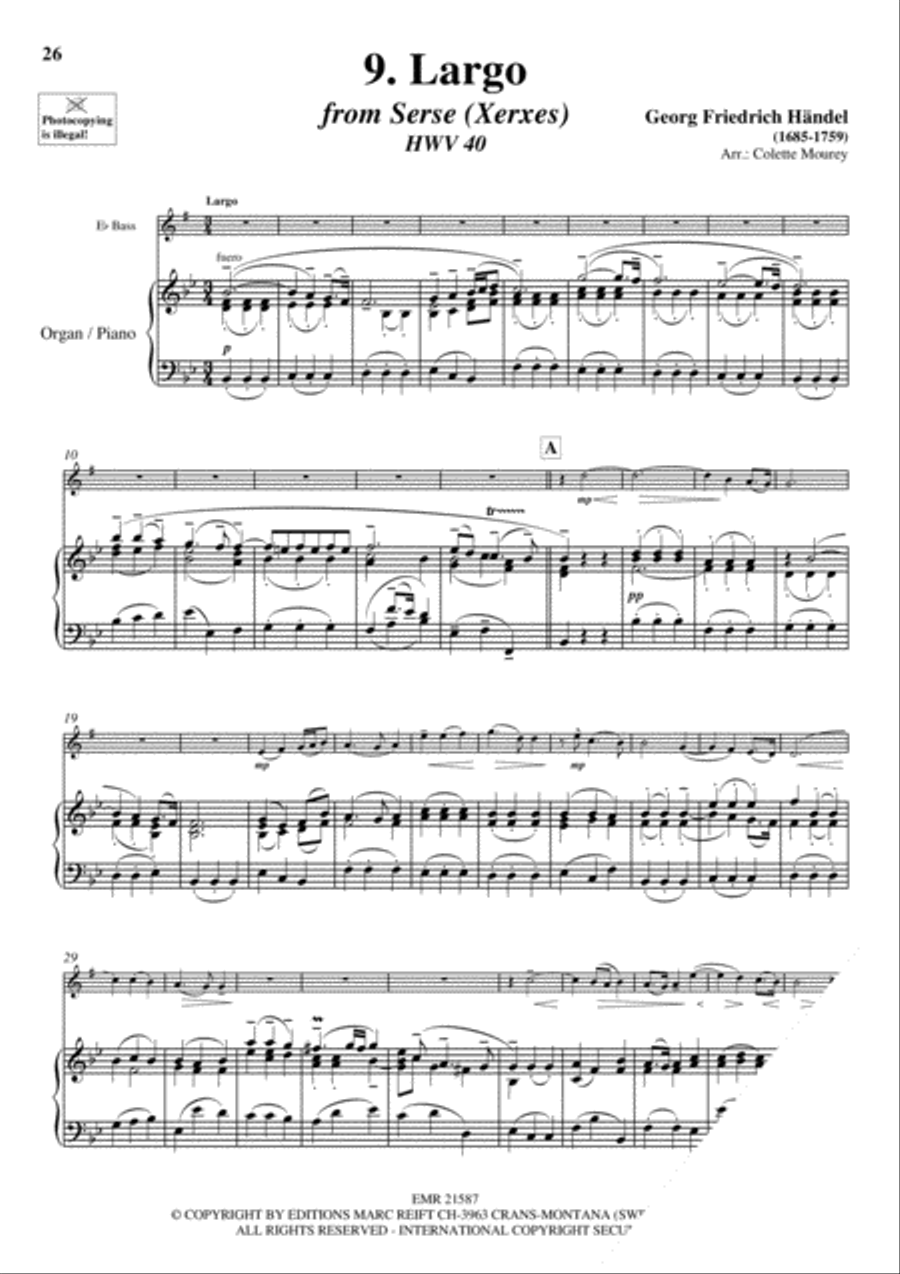 20 Greatest Wedding Solos Organ scores gallery preview page 11