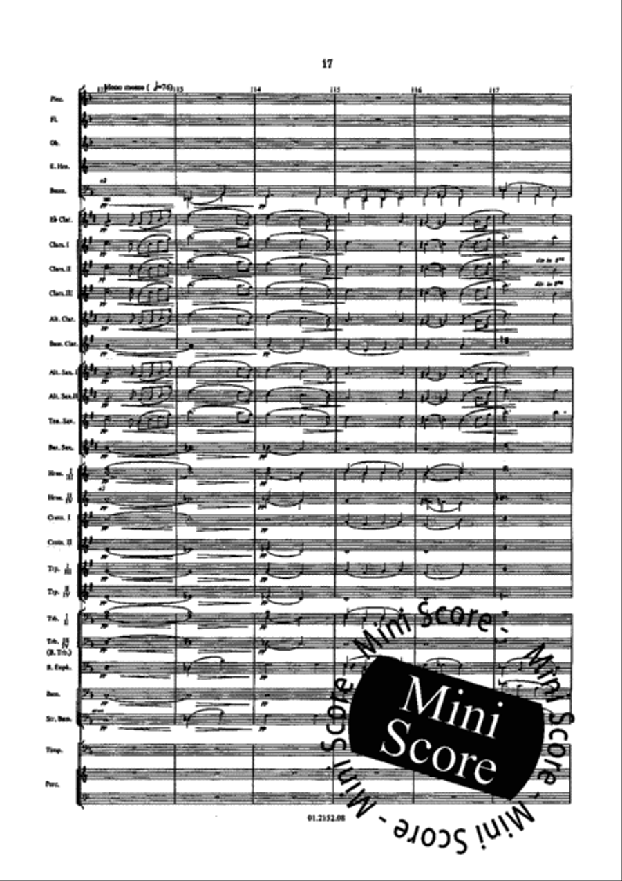 Le Roi D'Ys Concert Band scores gallery preview page 23