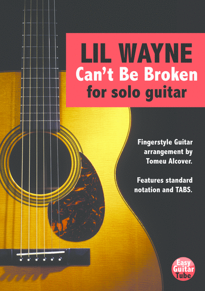 Can't Be Broken Guitar Solo - Digital Sheet Music