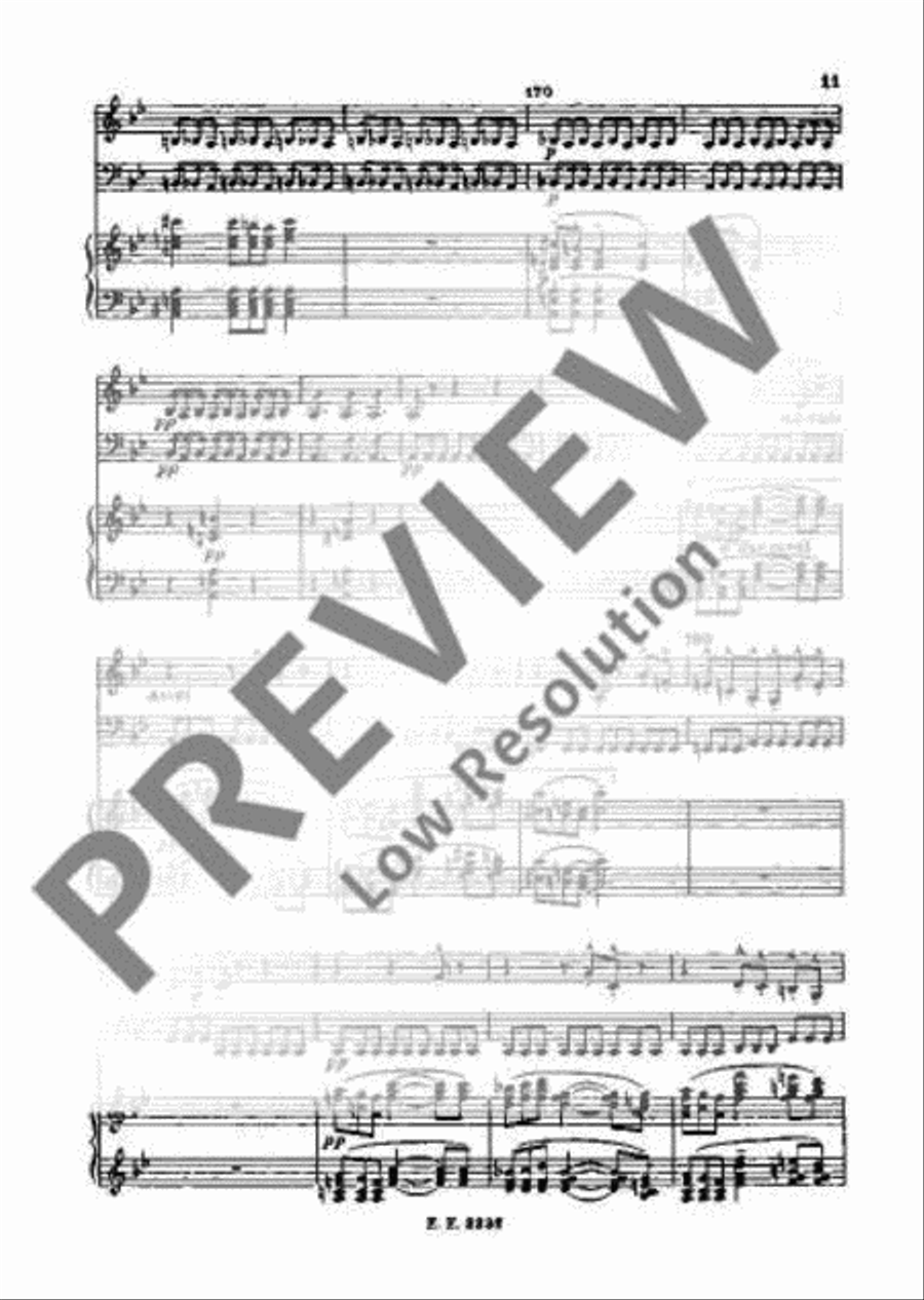 Piano Trio G minor Piano Trio scores gallery preview page 16