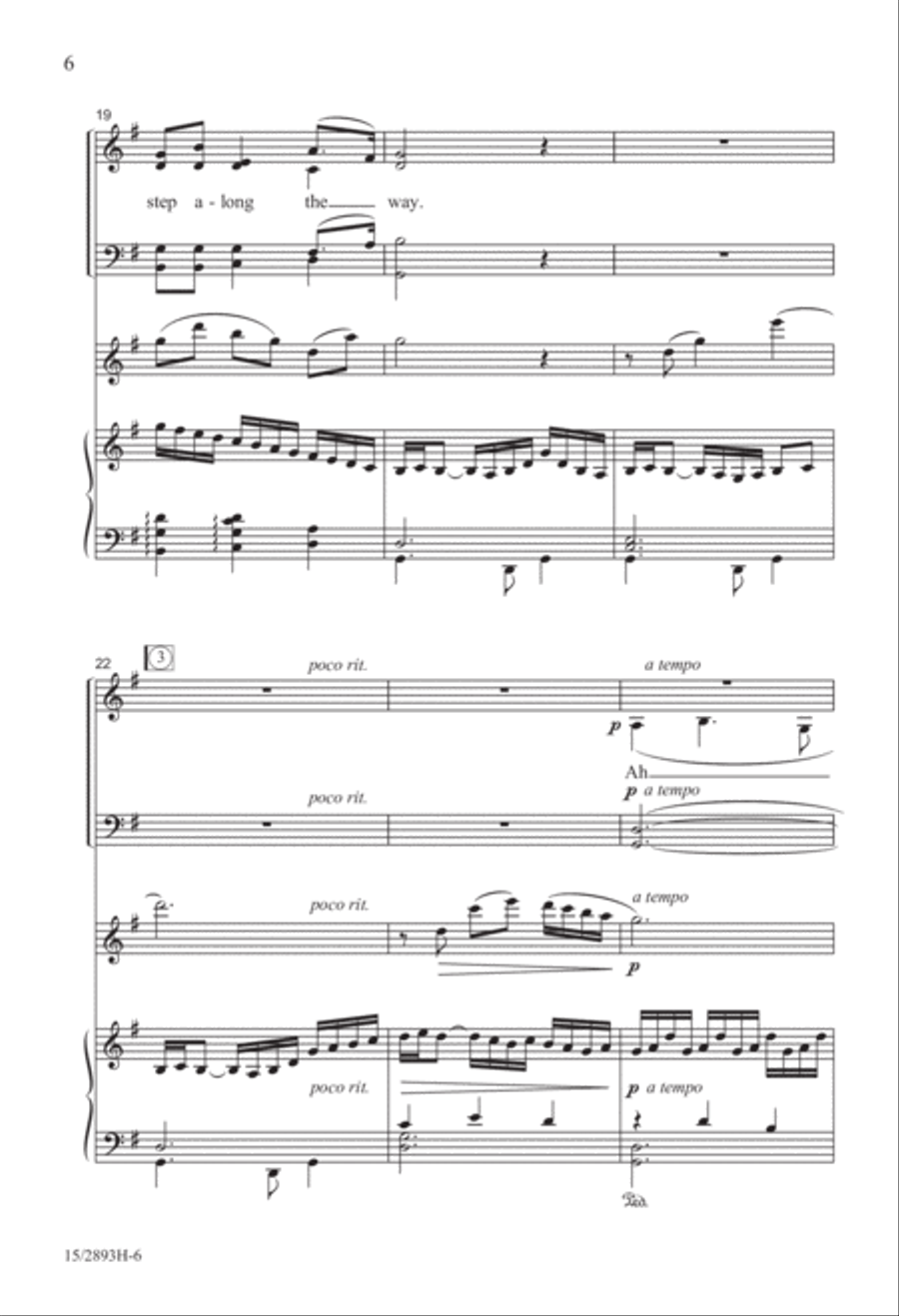 The Lark in the Clear Air 4-Part scores gallery preview page 6