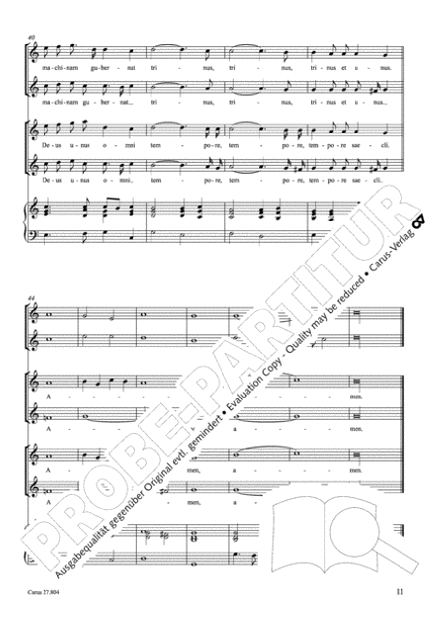 Hinni, Salve Regina, Motetti Score scores gallery preview page 36
