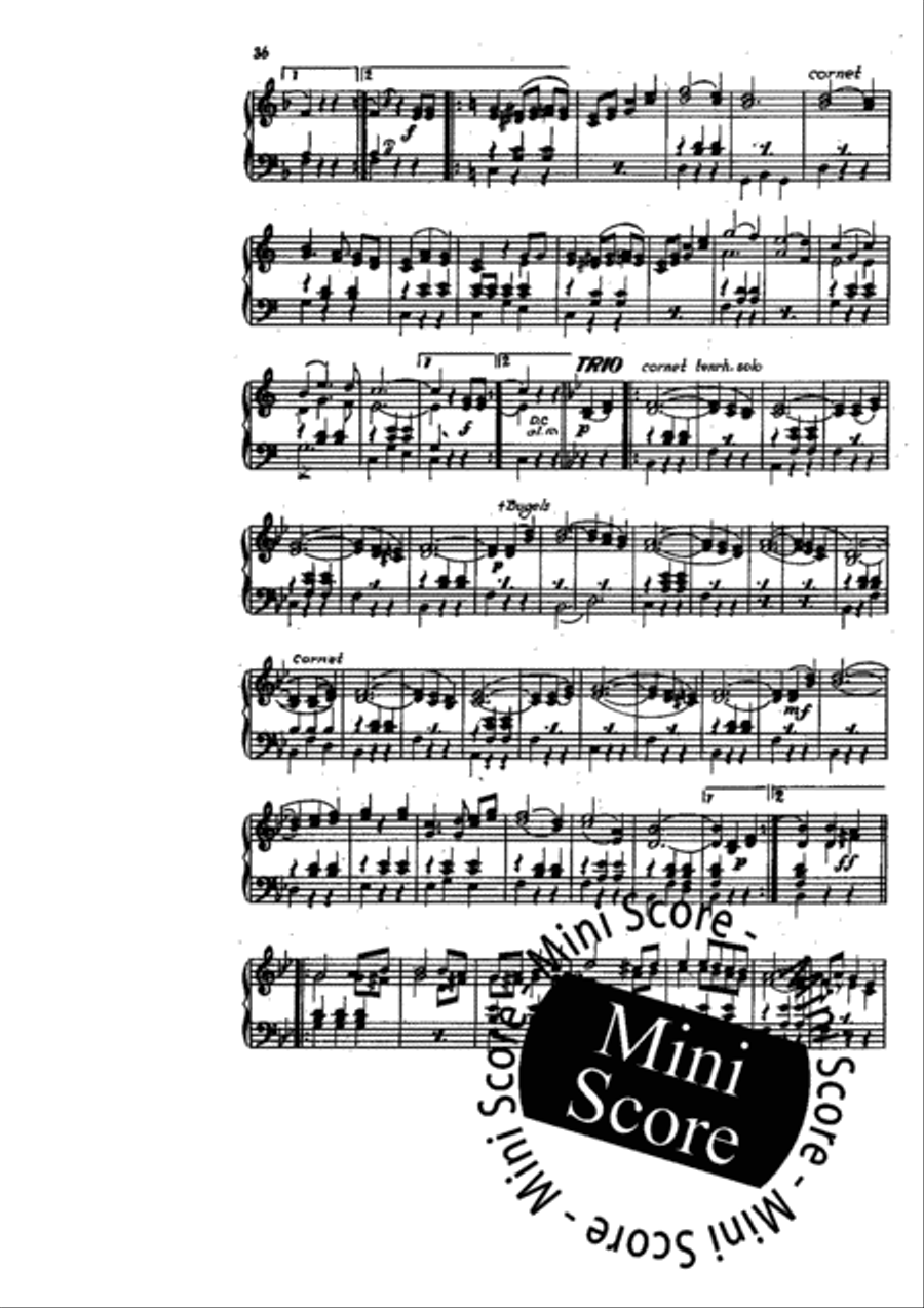 Landsberger Concert-Album Concert Band scores gallery preview page 38