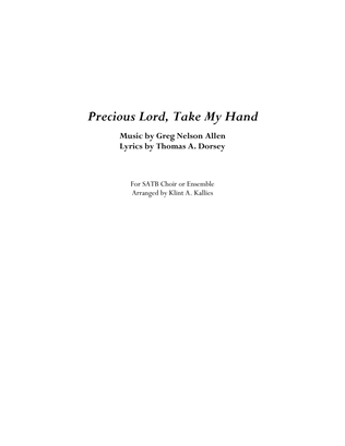 Precious Lord Take My Hand