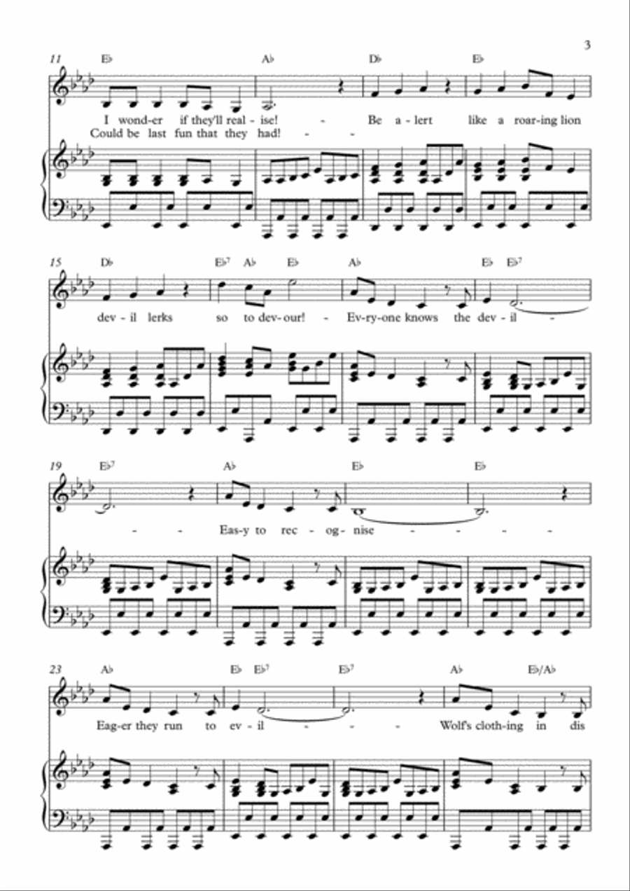 Everyone Knows Everyone Knows Voice scores gallery preview page 3
