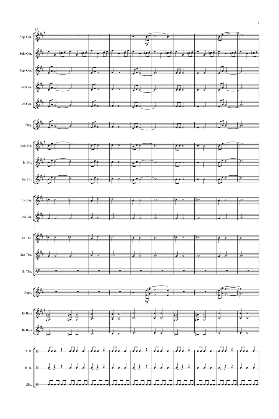 Mhysa Brass Band scores gallery preview page 4