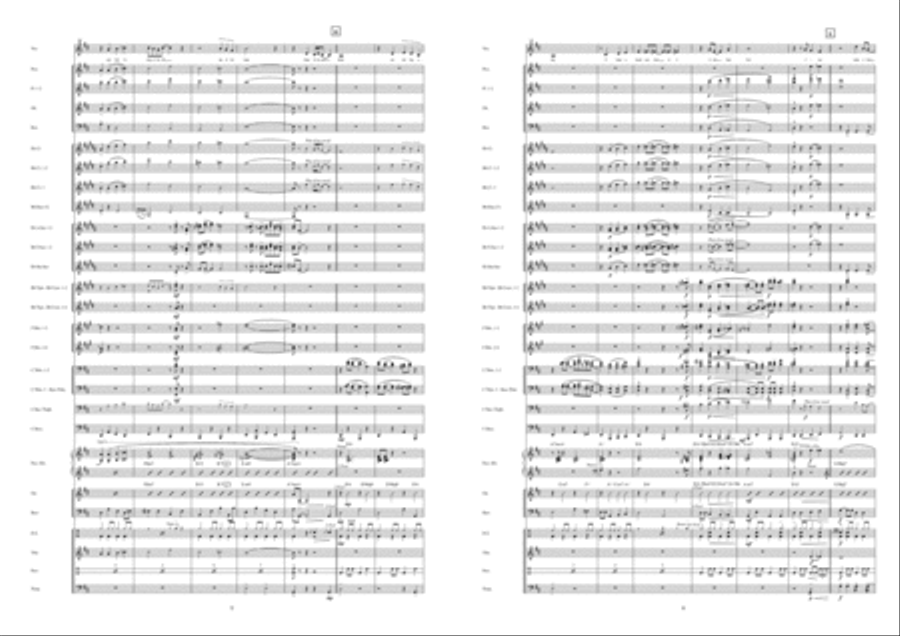 New York, New York Concert Band scores gallery preview page 4