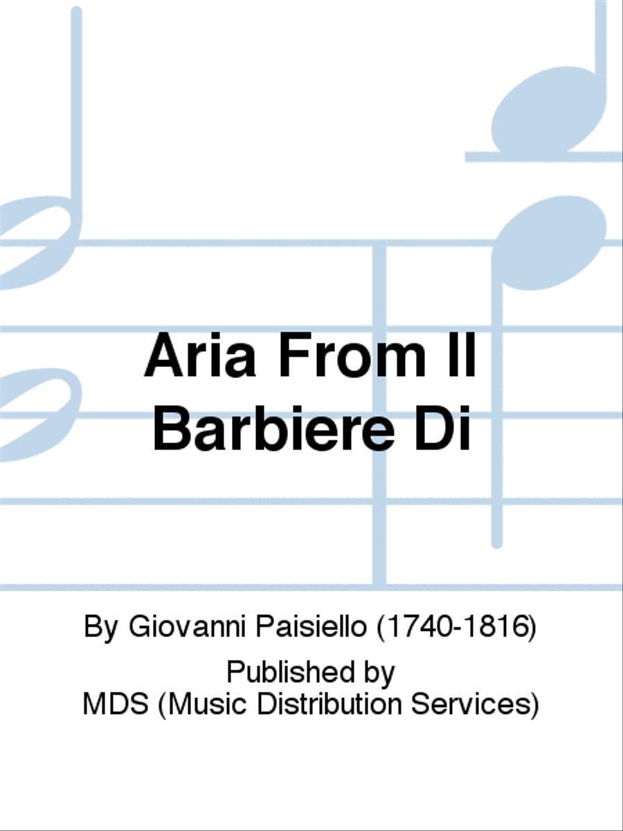 ARIA from IL BARBIERE DI