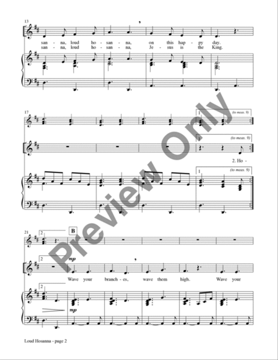 The Beatitudes Preschool Curriculum Spring Unison Choir scores gallery preview page 21