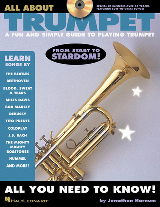 Book cover for All About Trumpet