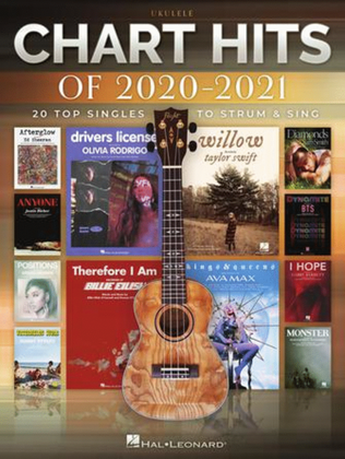 Book cover for Chart Hits of 2020-2021