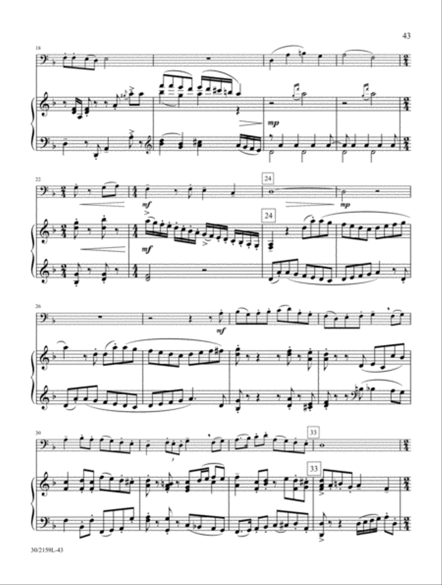 Trombone or Euphonium Solos for Worship Euphonium scores gallery preview page 9