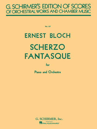 Book cover for Scherzo Fantasque