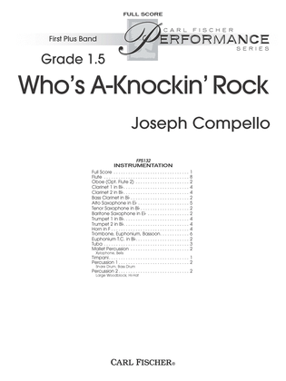 Who's A-Knockin' Rock