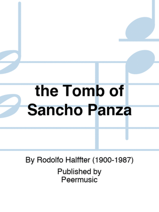 the Tomb of Sancho Panza