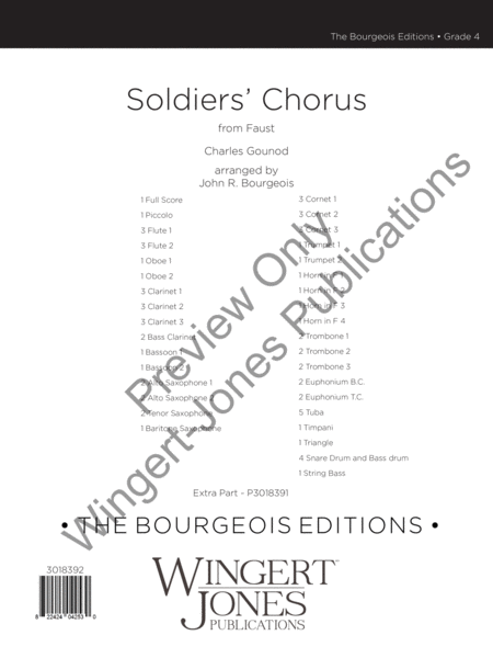 Soldiers Chorus from "Faust" image number null