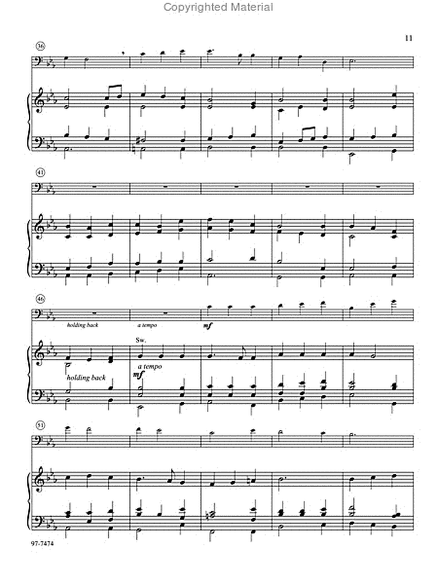Three Hymn Settings for Organ and Bass Instrument image number null