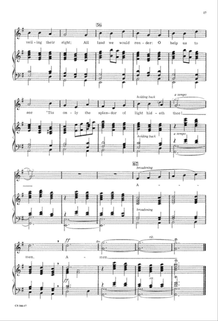 Sacred Anthem Book 3-Part scores gallery preview page 19