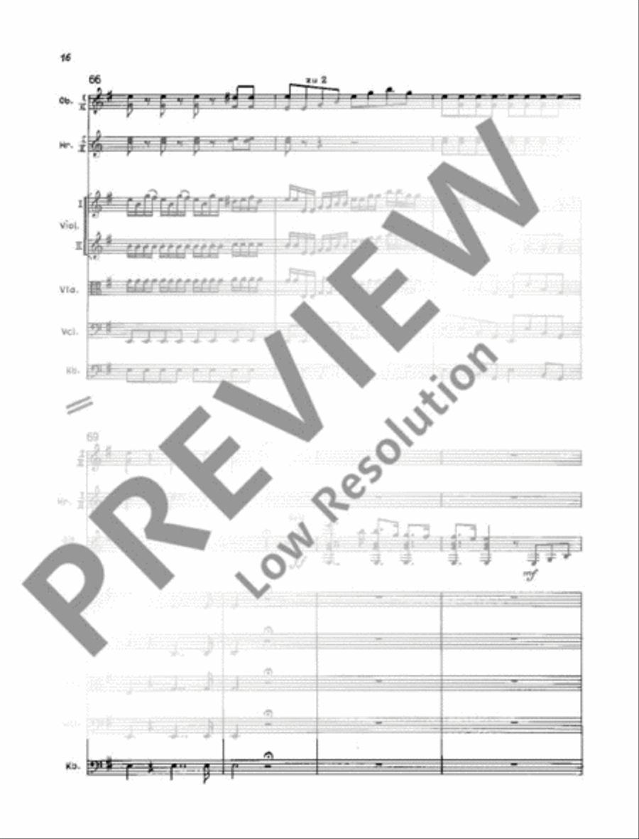 Concerto E Minor Orchestra scores gallery preview page 17