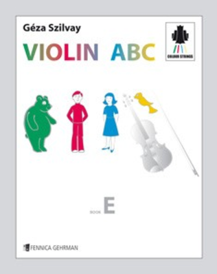 Book cover for Colourstrings Violin ABC (Book E)