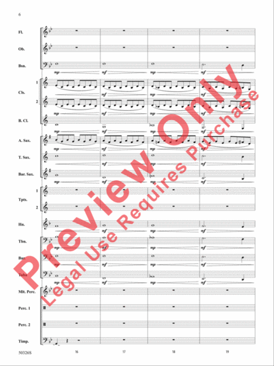 Intenso Concert Band scores gallery preview page 7