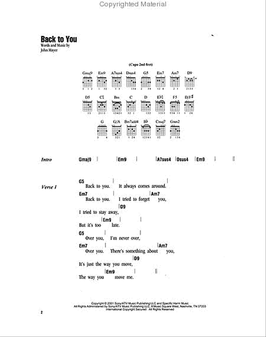 John Mayer - Strum & Sing